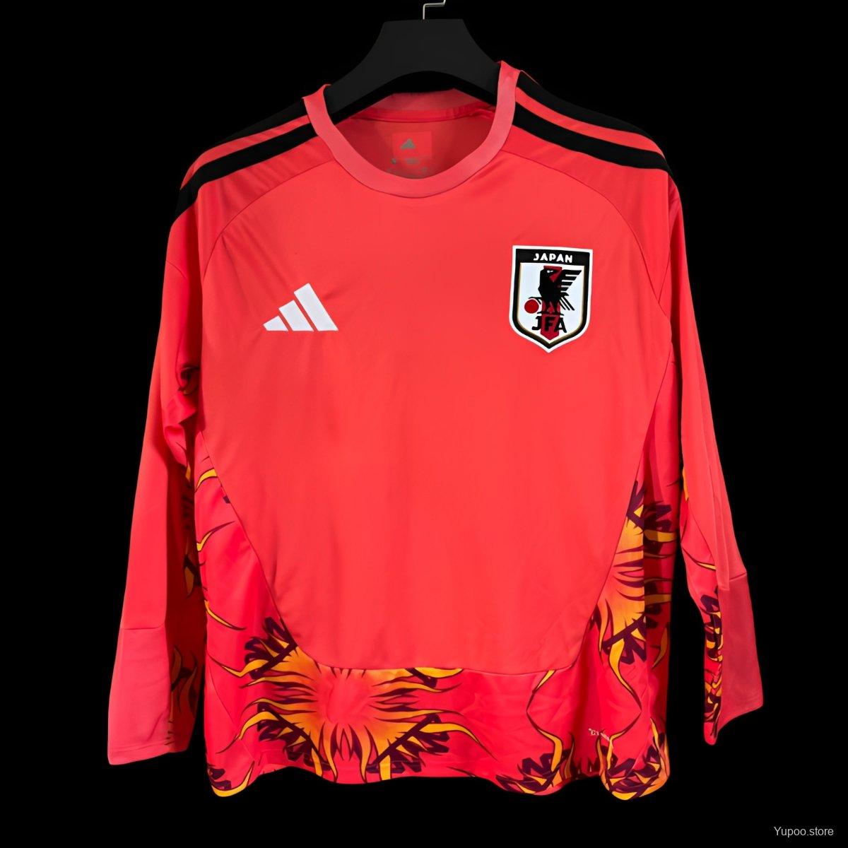 Camiseta de fútbol Japón 2026 PORTERO MANGA LARGA VERSION FAN